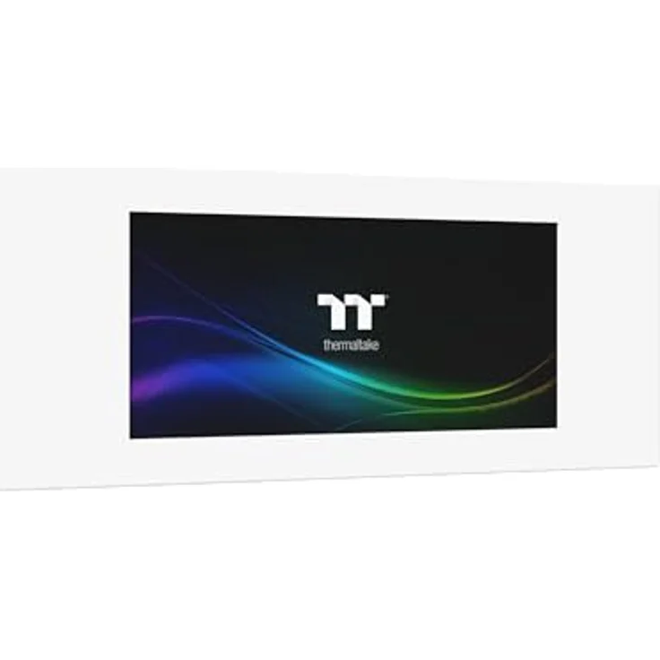Thermaltake View 600 LCD Panel Kit, 6.0" TFT-LCD Display mit 1480 × 720 Pixel, individuelle Anpassung über TT RGB Plus, Farbe: Snow – Bild 2