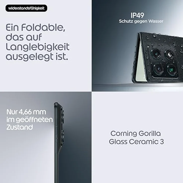 Motorola razr fold 512GB, Smartphone mit 8,1 Zoll 2K-Display und erstklassigem Kamerasystem, Schwarz – Bild 5