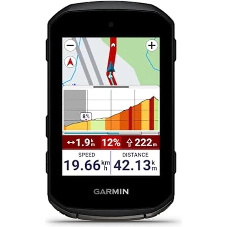 Garmin Edge 850, GPS-Fahrradcomputer mit Touchscreen, 12 Stunden Akkulaufzeit, intelligente Verpflegungsalarme – Bild 4