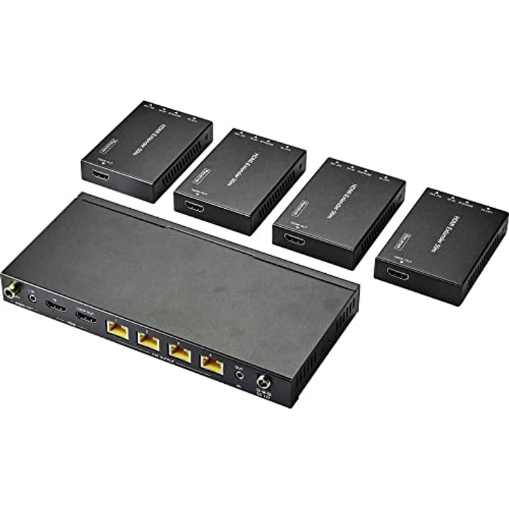 SpeaKa Professional SP-HDS-700 HDMI® HDMI Extender über Netzwerkkabel RJ45 50 m – Bild 2