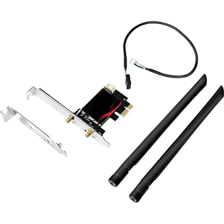 LogiLink WL0248 - PCI Express Karte neuste Generation mit WLAN (5GHz/6GHz/2,4GHz) & Bluetooth (Ver. 5.2) – Bild 5