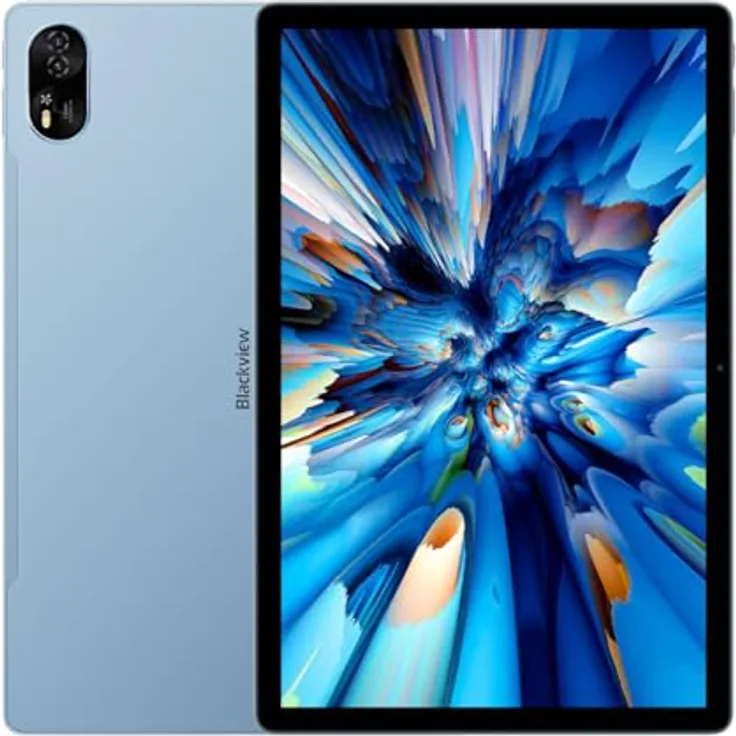 Blackview MEGA 8, 13 Zoll Android Tablet mit 36 GB RAM, 256 GB Speicher, 50 MP Kamera, 11.000 mAh Akku, PC Mode, AI-Features, Stylus, WiFi 5, DokeOS_P 4.1 (Blau)