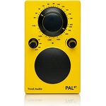 Tivoli Audio PAL BT Tragbares Radio Bluetooth FM/AM (Gelb/Schwarz) - Kabelloser Lautsprecher mit 16 Stunden Akkulaufzeit