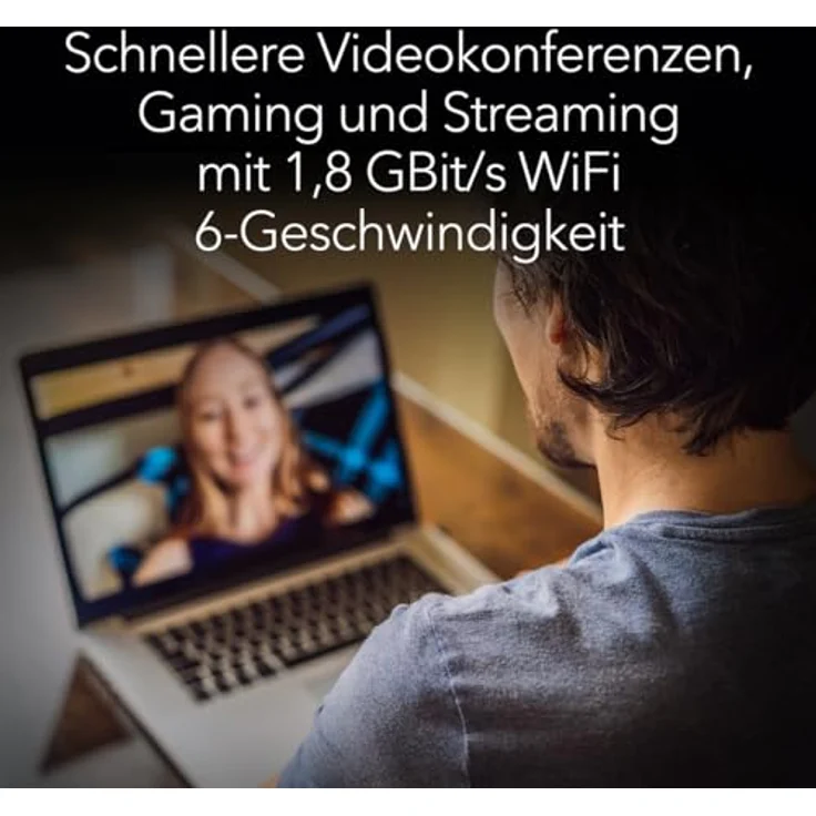 NETGEAR Nighthawk WLAN Stick WiFi 6, USB 3.0 WiFi-Adapter (A7500) - AX1800 Speed (bis zu 1,8 GBit/s) - Kompatibel mit jedem WiFi 6- oder WiFi 5-Router oder Mesh-System - Für Windows-PCs – Bild 3