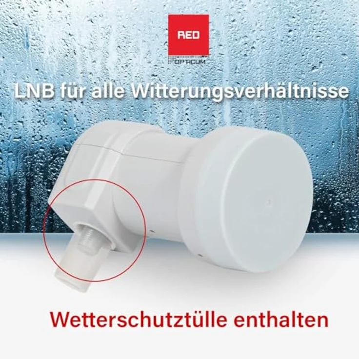 Opticum Red, LSP-04H Universal-Single-LNB (für 1 Teilnehmer) – Bild 5