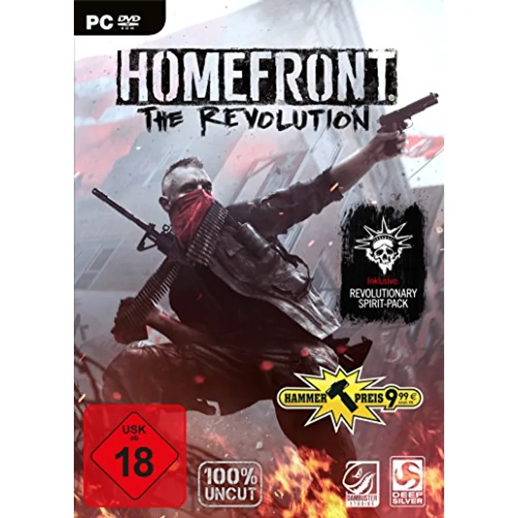 Deep Silver Homefront: The Revolution - Day One Edition (100% uncut), PC-Spiel mit exklusiven digitalen Bonusinhalten für Einzelspieler- und Koop-Modus