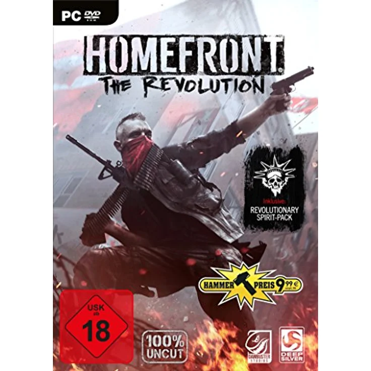 Deep Silver Homefront: The Revolution - Day One Edition (100% uncut), PC-Spiel mit exklusiven digitalen Bonusinhalten für Einzelspieler- und Koop-Modus – Bild 1