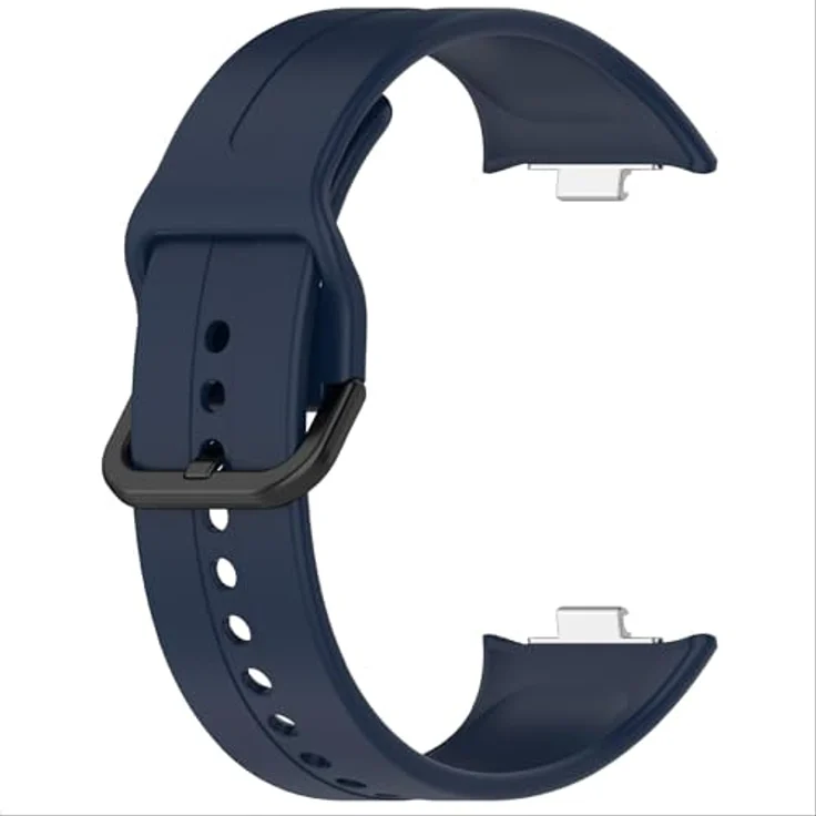 GIOPUEY Armband für Xiaomi Redmi Watch 6/5/4, Weiches Silikon, Verschleißfest und Atmungsaktiv - midnight blue – Bild 3
