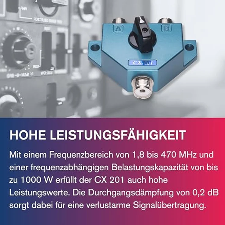 Koaxialteiler Albrecht CX 201 Code 7401 mit 2 Möglichkeiten zur Montage von 2 Radiosenderantennen – Bild 4