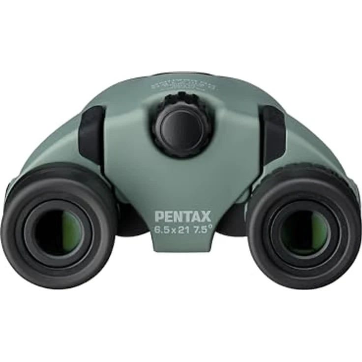 Pentax Papilio III, Fernglas 6,5 x 21, wetterbeständig, oliv, 50 cm Nahfokus, spritzwassergeschützt, HD-Vergütung – Bild 4