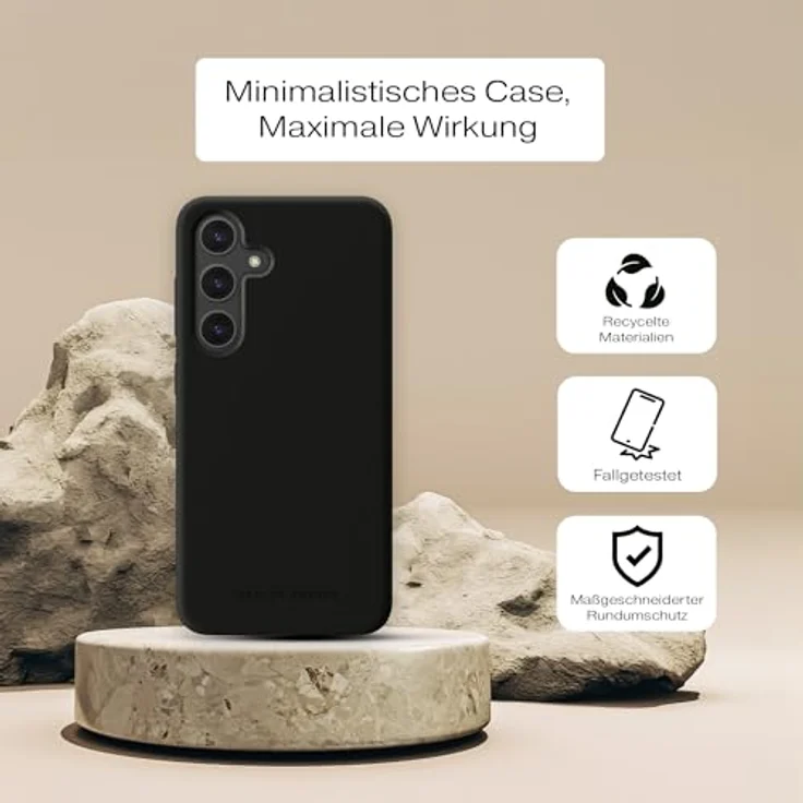 iDeal Of Sweden Silicone Case Magsafe, Smartphone Hülle für Samsung Galaxy S24, Schwarz, schützendes Silikon-Design mit optimalem Grip – Bild 2