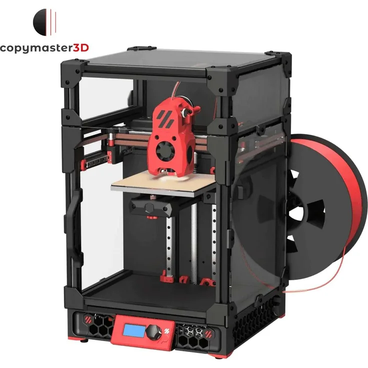 Copymaster3D Voron0 V0.2 Kit - 120 x 120 x 120 mm, CoreXY-Kinematik, V6 Style Hotend, Bowden-Extruder, superstabile Rahmenstruktur
