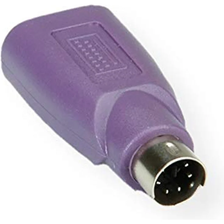 Value 12991073 PS-2 USB Tastatur-Adapter lila – Bild 5