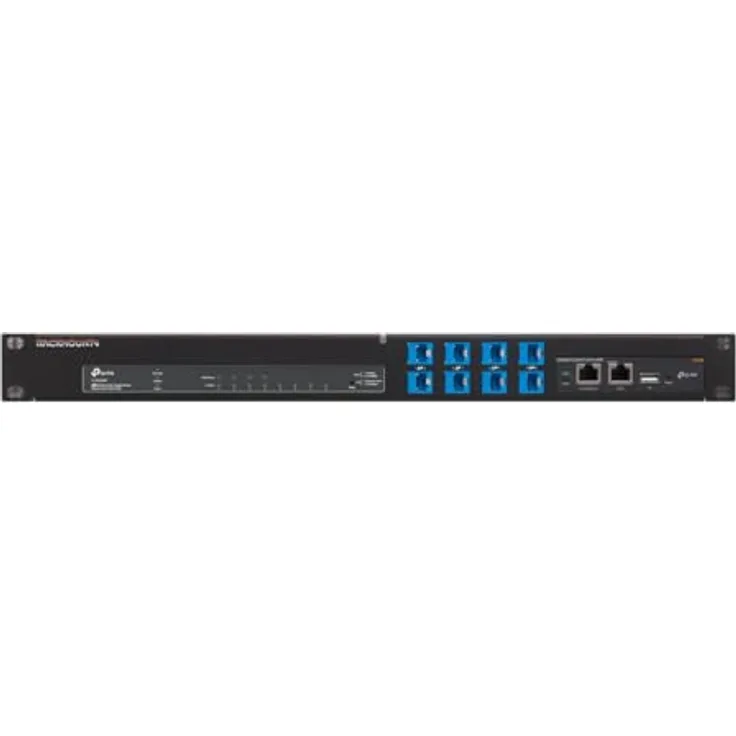 R RACKMOUNT·IT Rackmount-Kit für TP-Link SG2008[P] + OC200, platzsparende Montage für 19-Zoll-Serverschränke mit hochwertigem Befestigungsmaterial