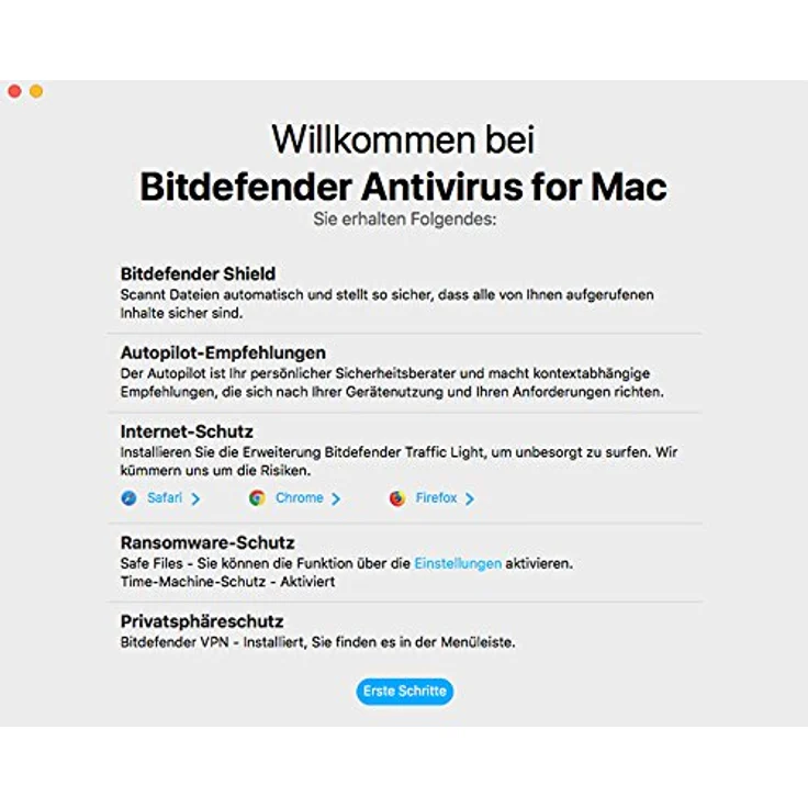 Bitdefender Antivirus for Mac 2024 - 3 Geräte | 2 Jahre Abonnement | Mac Aktivierungscode per Post – Bild 3