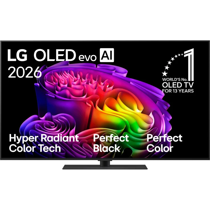 LG OLED65G69LS, 65 Zoll 4K Ultra HD OLED Fernseher mit WLAN, Schwarz