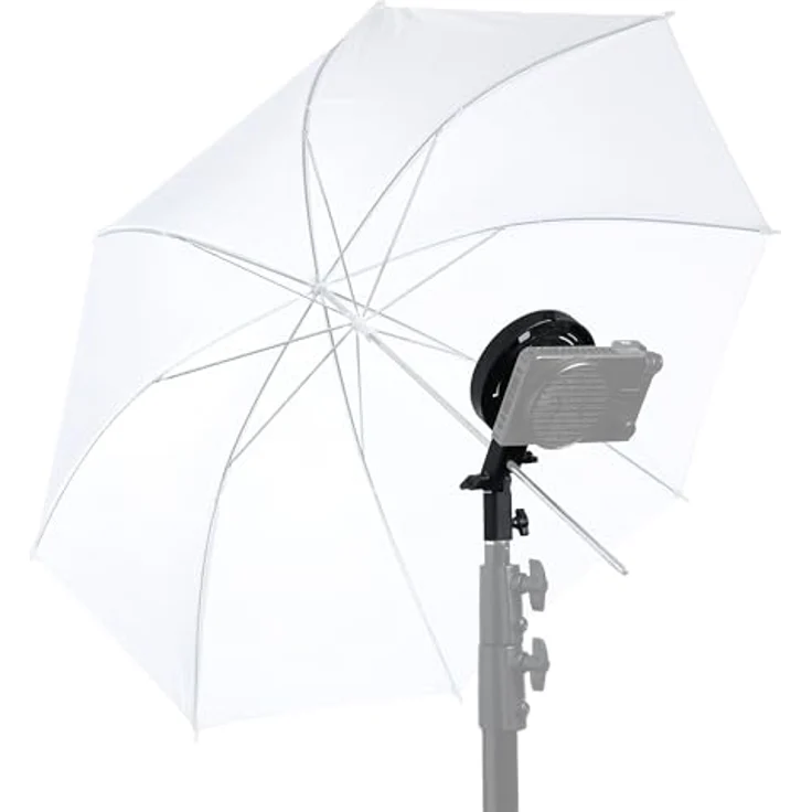 Rollei LUX Bowens-Adapter, Adapter für LUX-LED-Lichter mit verstellbarer Neigung – Bild 5