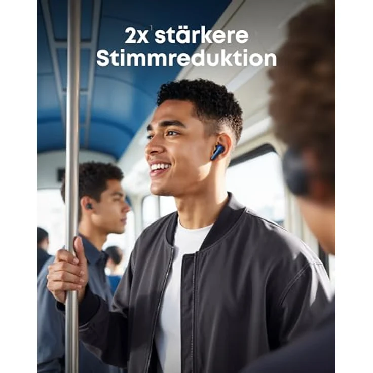 soundcore Liberty 5, kabellose Earbuds mit ANC, 6 Mics, Dolby Audio und Schnellladen, Schwarz – Bild 2