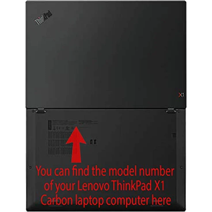 mCover Hartschale für Lenovo ThinkPad X1 Carbon G7 (14 Zoll / 35,6 cm) farblos - Preisvergleich – Bild 6