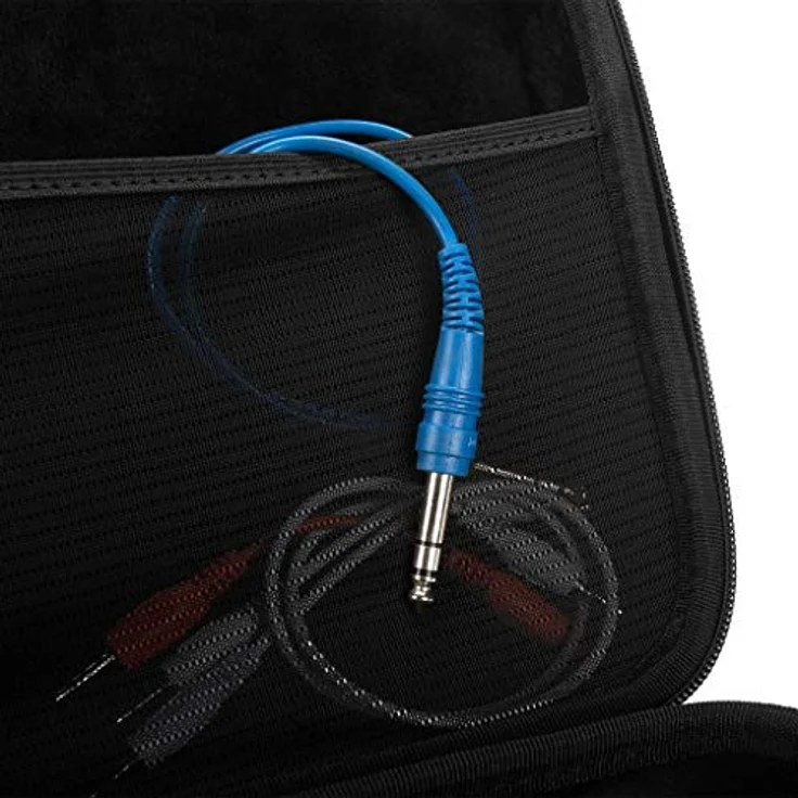 Analog Cases PULSE Case für Dreadbox Typhon und vergleichbare Sampler (Transporttasche aus langlebigem, geformtem EVA/Nylon, robuster Gummitragegriff), Schwarz – Bild 3