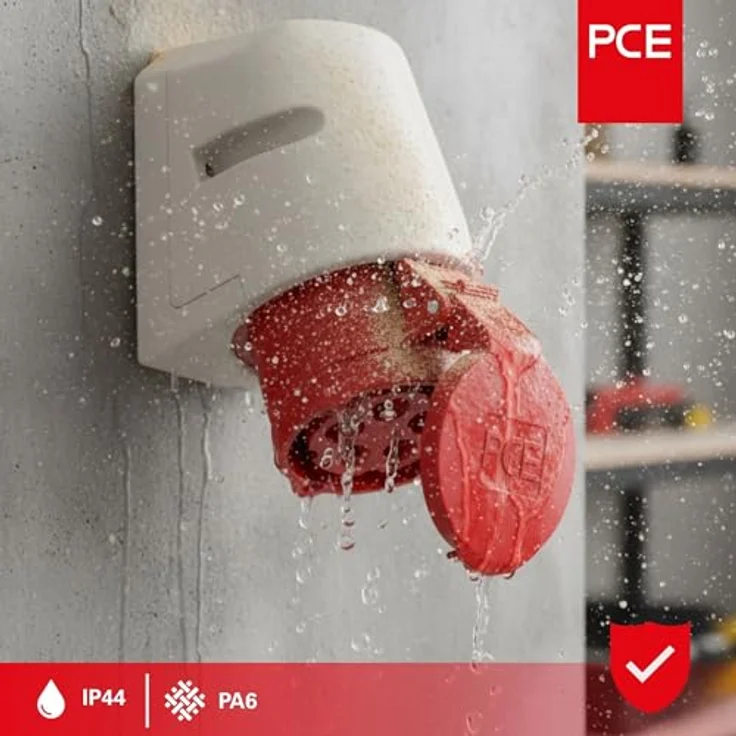 PC-Electric 115-6 E-Wandsteckdose 5polig 16A – Bild 5
