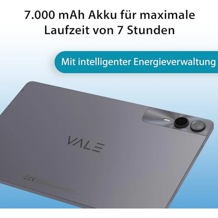 VALE Tablet V11E LTE, 11" INCELL-IPS Display, Octa-Core Prozessor, 8 GB RAM, 128 GB Speicher, Android 14, 7000 mAh Akku, 13 MP Kamera, Metallgehäuse – Bild 4