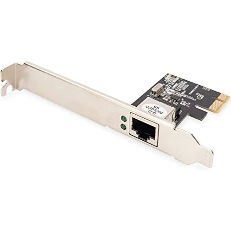 DIGITUS Gigabit Ethernet PCI Express Karte 32-Bit, Low-Profile-Halterung,Realtek RTL8111H – Bild 1