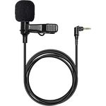 Hollyland LARK Max Lavalier Mikrofon, 3,5-mm Klinkenstecker, Kugelcharakteristik, schwarz