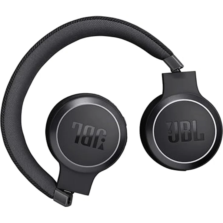 JBL Live 670 NC – Bluetooth On-Ear-Kopfhörer mit adaptivem Noise-Cancelling – Kabellose Ohrhörer Signature Sound und Sprachassistent – Langer Musikgenuss für bis zu 65 Stunden – Schwarz – Bild 5