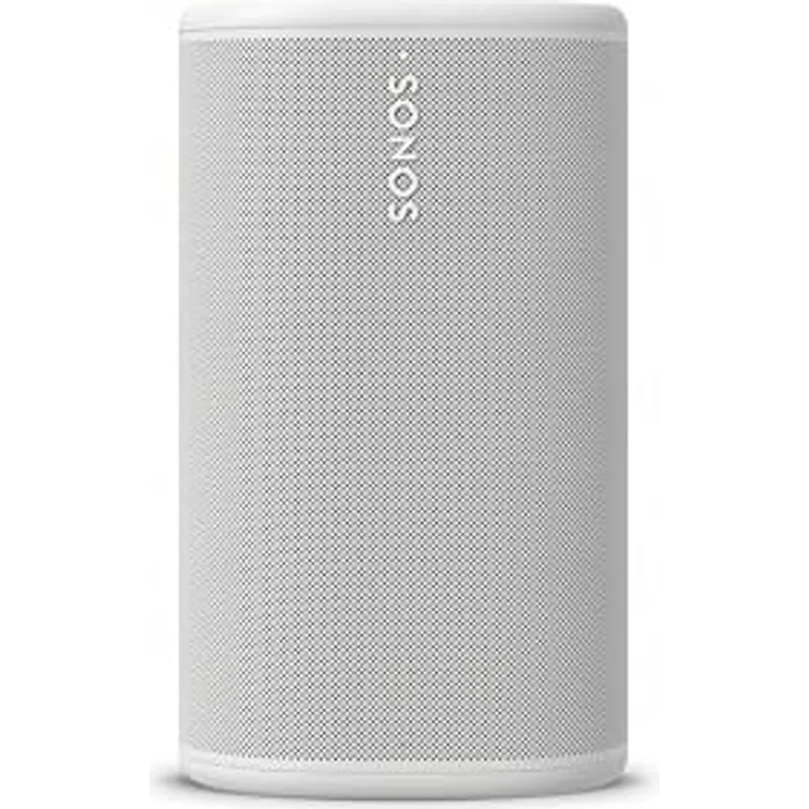 Sonos Play, Bluetooth-Lautsprecher mit kraftvollem Stereo Sound, 24 Stunden Akkulaufzeit, wasserdicht und tragbar, weiß – Bild 3