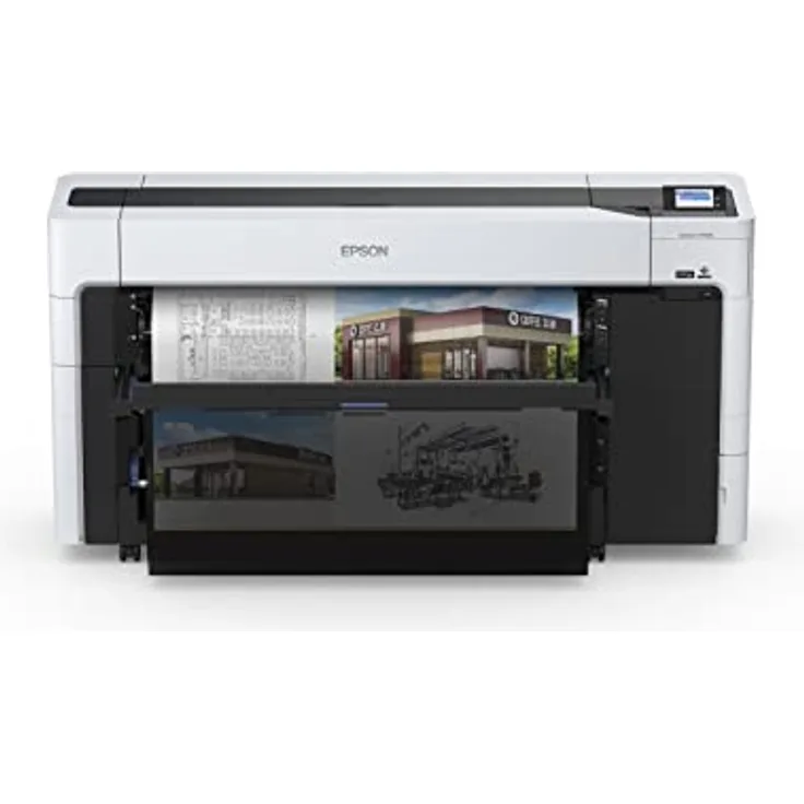 Epson Großformatdrucker SC-T7700D 44inch Duo roll, Tintenstrahldrucker mit erweiterten Sicherheitsfunktionen, 6-Farbdruck und automatischem Rollenwechsel