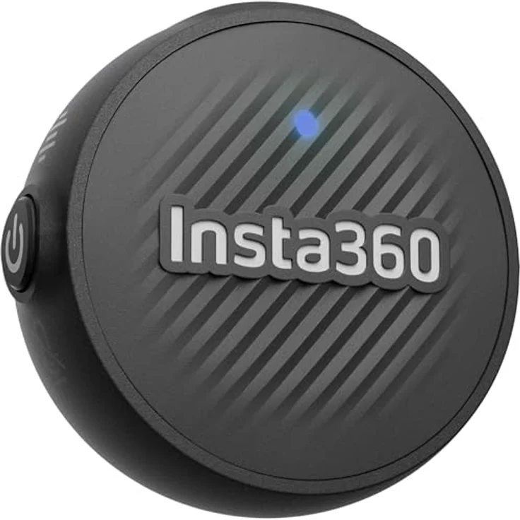 INSTA360 Mic Air Transmitter, Mikrofon mit omnidirektionaler Audioabnahme, Schwarz – Bild 2