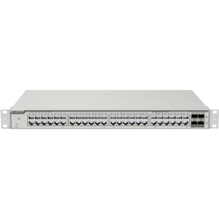 Ruijie SWITCH REYEE RG-NBS5100-48GT4SFP, 48-Port Gigabit Desktop-Switch mit 4 SFP Ports, Cloud-Management und QoS, Schwarz – Bild 1