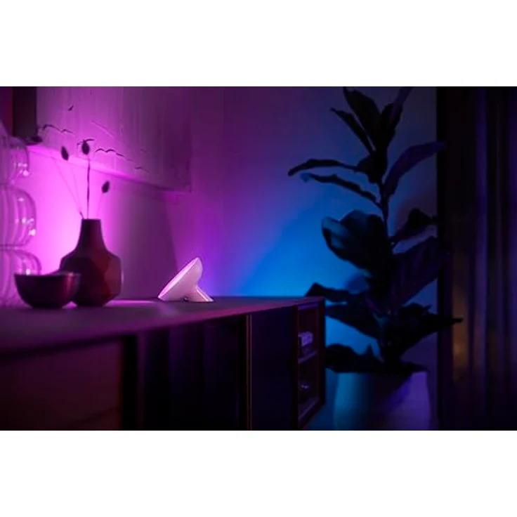 Philips Hue White & Col. Amb. Bloom Tischleuchte weiß 500lm Bluetooth – Bild 2