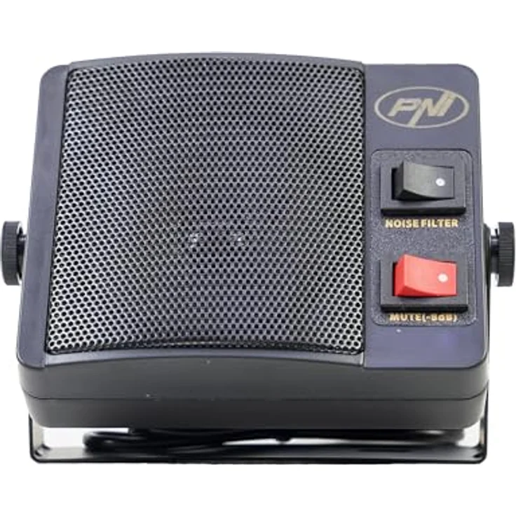 PNI DE750, Externer Lautsprecher für CB-Radiosender, 8 Ohm, 4 W, 3-Zoll-Lautsprecher mit 3,5-mm-Buchse, robustes Design, 180 cm Kabel – Bild 2