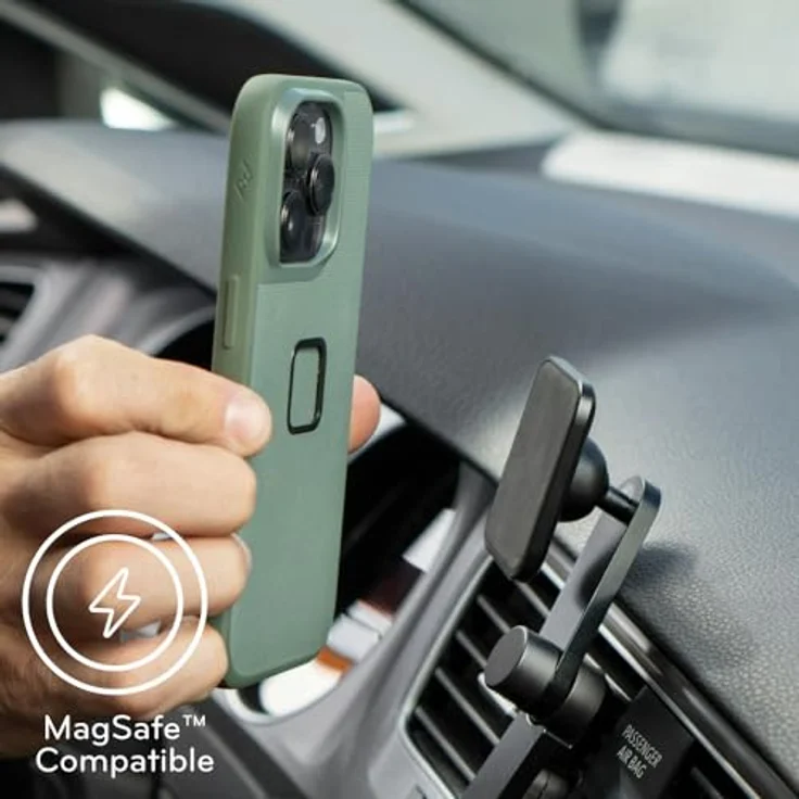 Peak Design Car Mount Vent, Smartphone Halterung mit ultrastraker magnetisch-mechanischer Befestigung, Schwarz – Bild 8