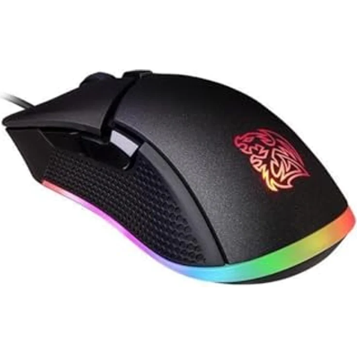 Tt eSPORTS Iris Optical RGB Gaming Maus Schwarz – Bild 2