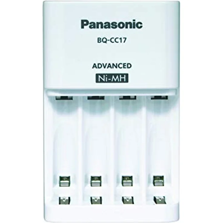 Panasonic eneloop, intelligentes Premium-Ladegerät, für 1-4 Ni-MH Akkus AA-AAA, mit LED-Anzeige und Einzelschachtüberwachung, inklusive 4x eneloop Mignon, min. 1900 mAh, 2100 Ladezyklen – Bild 3