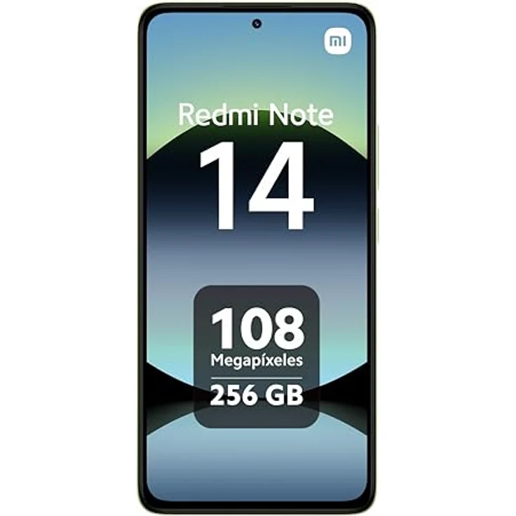 Xiaomi Redmi Note 14 Smartphone, 8 GB RAM 256 GB, 6,67 Zoll AMOLED Display, 120 Hz, 108 MP Kamera, NFC, 33 W Turboaufladung, 5500 mAh, Limettengrün – Bild 3