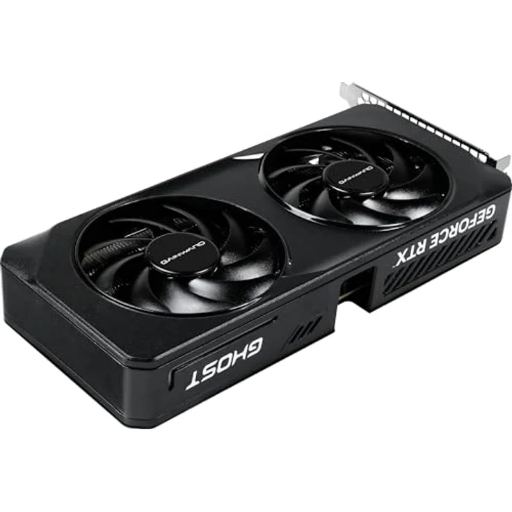 Gainward GeForce RTX 5060 Ghost, Grafikkarte mit 8 GB, Dual-Lüfter-Design, RGB-Beleuchtung, schwarz – Bild 6