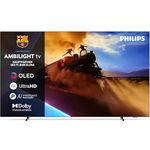 Philips Ambilight 48OLED760, 48 Zoll 4K OLED Smart TV mit P5 AI Perfect Picture Engine, Dolby Vision und Atmos Sound, Titan OS, Sprachsteuerung mit Alexa und Google Assistant