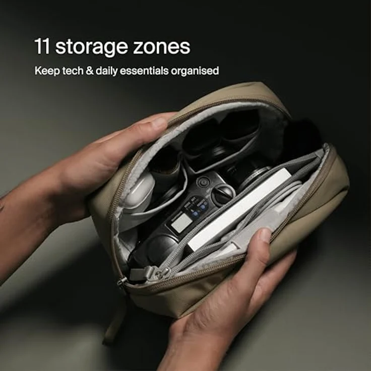 Urth Zeolite Tech Organiser (Green), Kameratasche, Grün – Bild 3