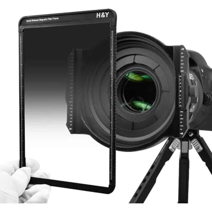H&Y SWIFT C 100mm Filterhalter magnetisch, für bis zu 3 quadratische ND/GND Filter, vielseitiges Filtersystem – Bild 5