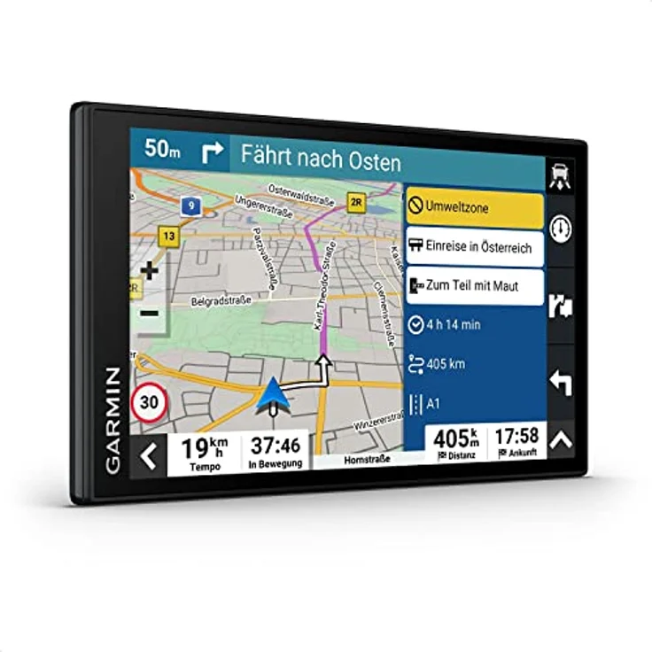 Garmin DriveSmart 66 MT-D, Navigationsgerät mit 6 Zoll HD-Display, 3D-Europakarten, Echtzeit-Verkehrsinformationen und Sprachsteuerung – Bild 1