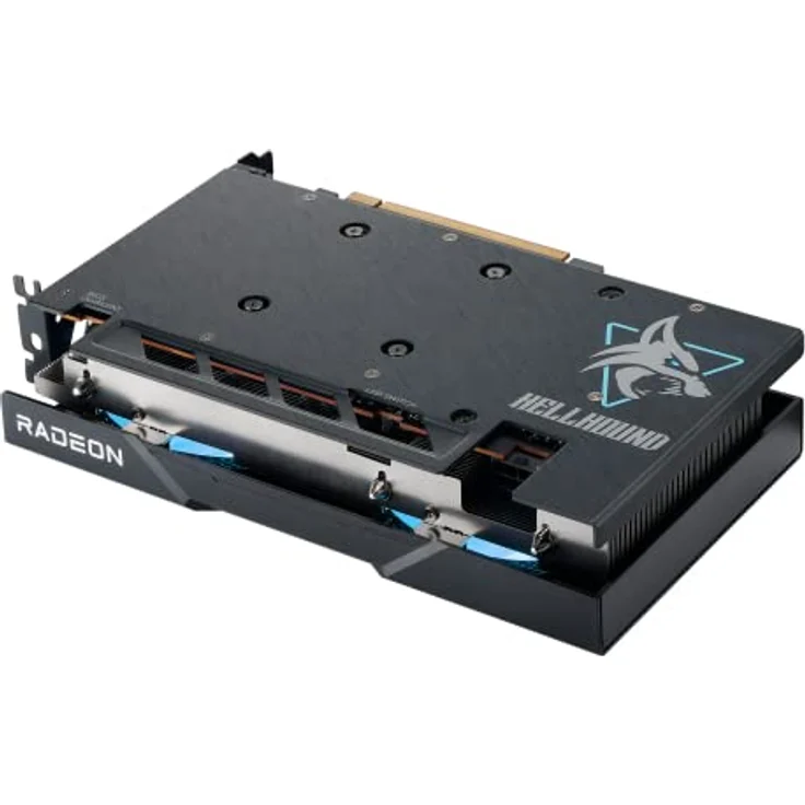 PowerColor Radeon RX 7600 Hellhound OC (8GB GDDR6/PCI Express 4.0/2695MHz/18000MHz) – Bild 2