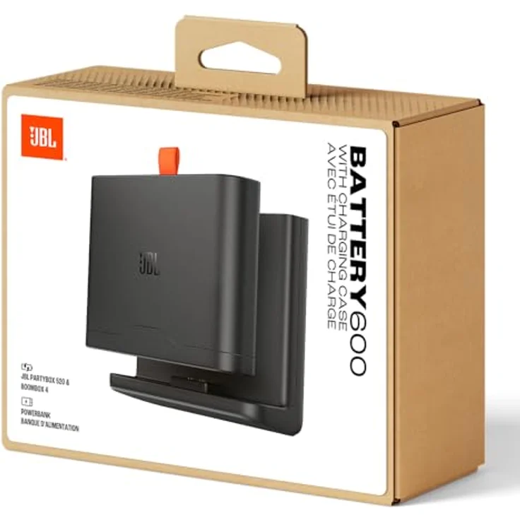 JBL Batterie 600, Austauschakku mit Ladecase und Powerbank-Funktion, Schwarz – Bild 4