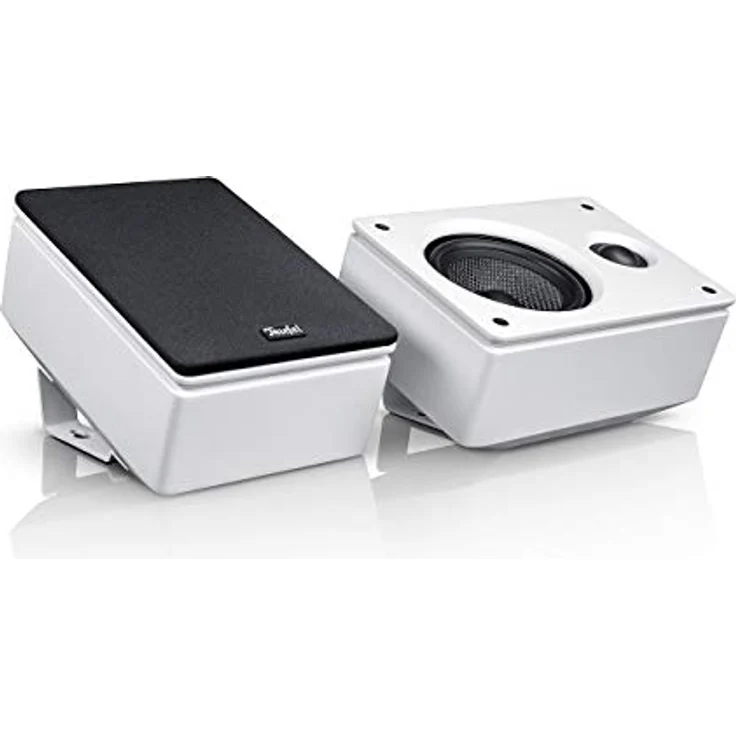 Teufel Reflekt Dolby-Atmos-Lautsprecher Speaker Horizontale oder vertikale Montage Musik Film Heimkino Weiß – Bild 1