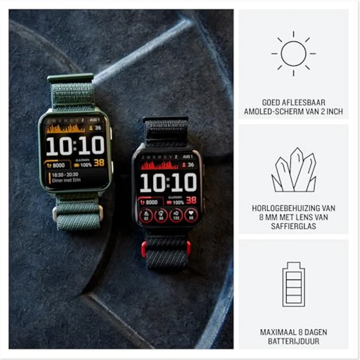 Garmin Venu X1 (51mm) - GPS-Smartwatch mit 2" AMOLED-Display, 8 Tage Akkulaufzeit, 100+ Sport-Apps, 24/7 Health- und Wellnessfunktionen, Telefonie, Karten und LED-Taschenlampe – Bild 3