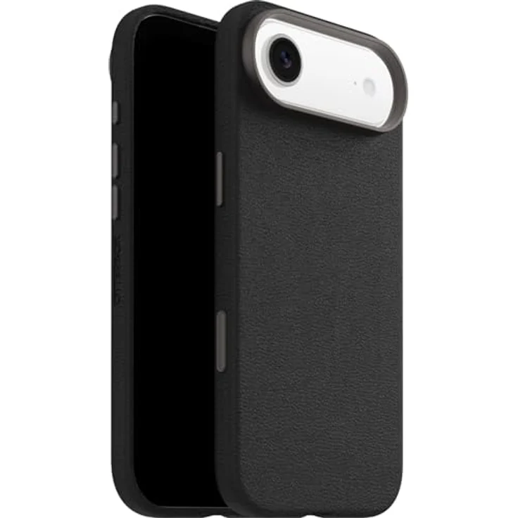 OtterBox Symmetry Cactus Leather Camera Control Hülle für Apple iPhone Air, Schwarz, mit MagSafe-Funktion und fallsicher bis 1,22 Meter – Bild 1
