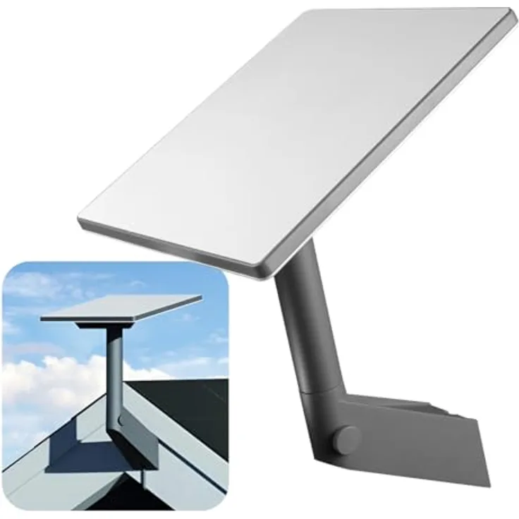 Starlink Mini Wandhalterung, robuste TV-Halterung in grau mit flexibler Montage und platzsparendem Design